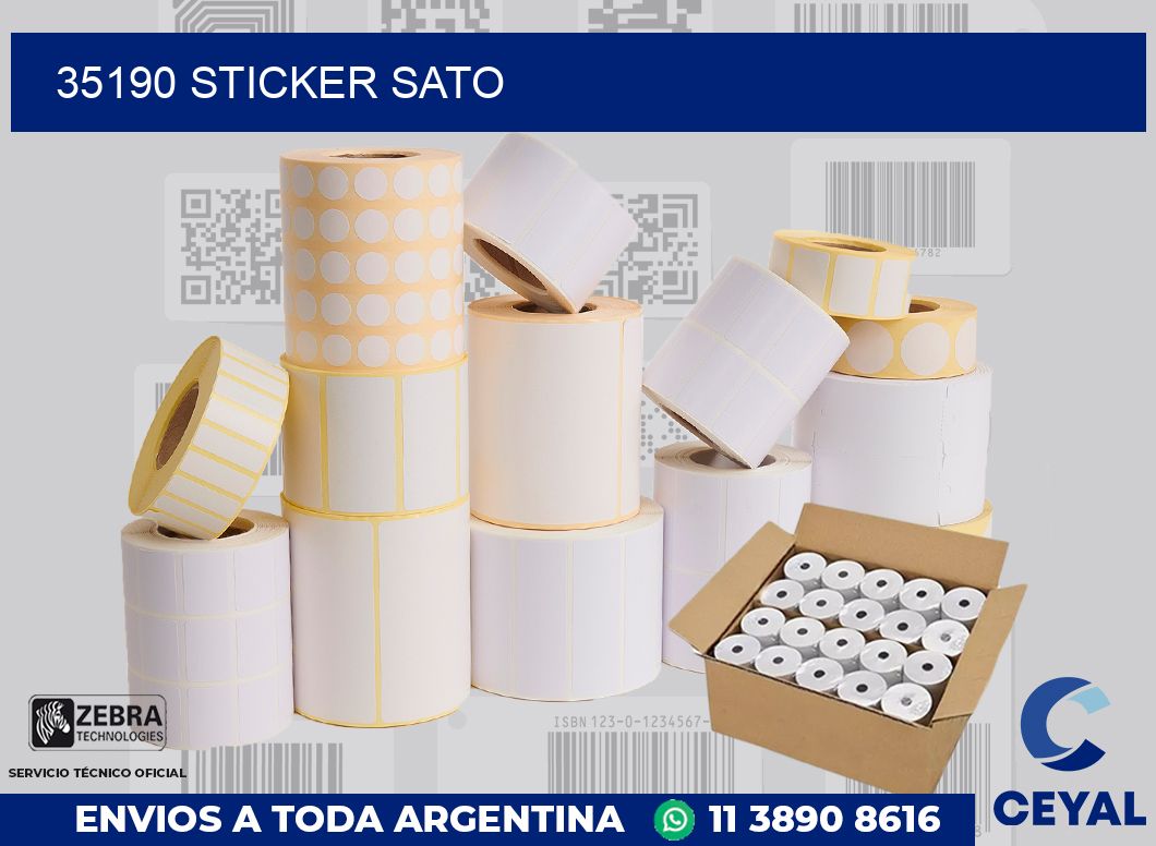 35190 STICKER SATO