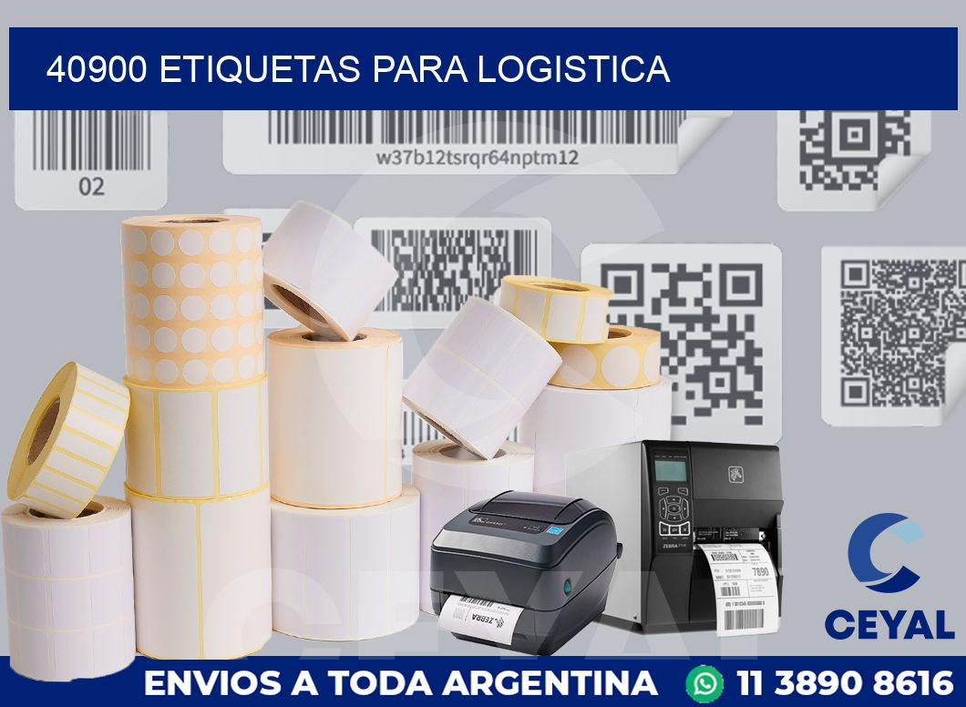 40900 ETIQUETAS PARA LOGISTICA