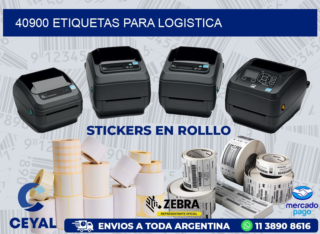40900 ETIQUETAS PARA LOGISTICA