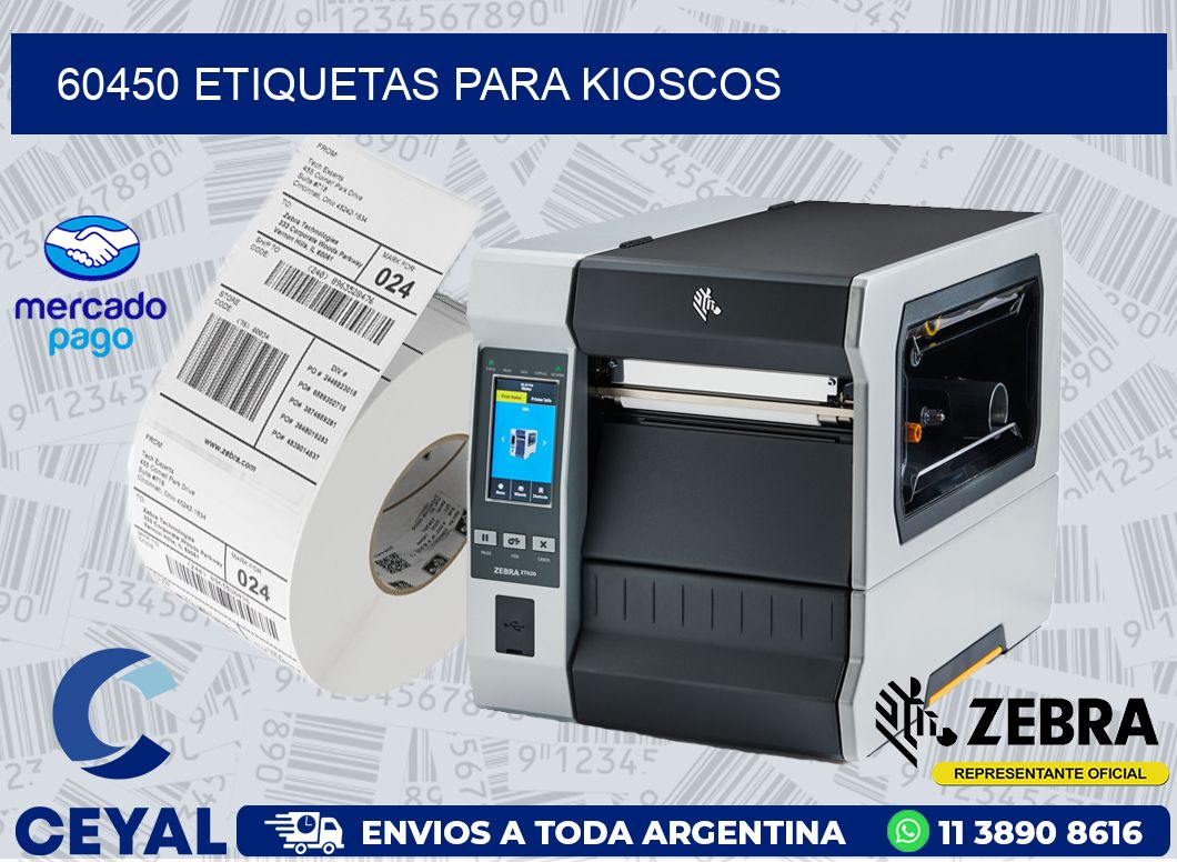 60450 ETIQUETAS PARA KIOSCOS