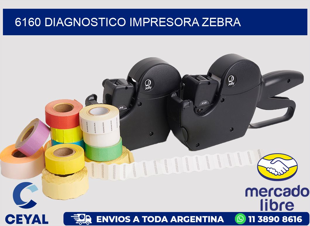 6160 DIAGNOSTICO IMPRESORA ZEBRA
