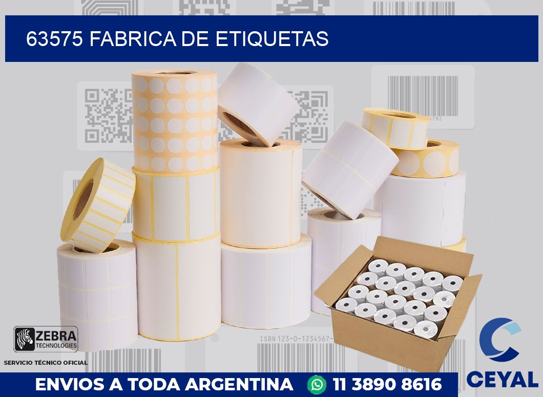 63575 FABRICA DE ETIQUETAS