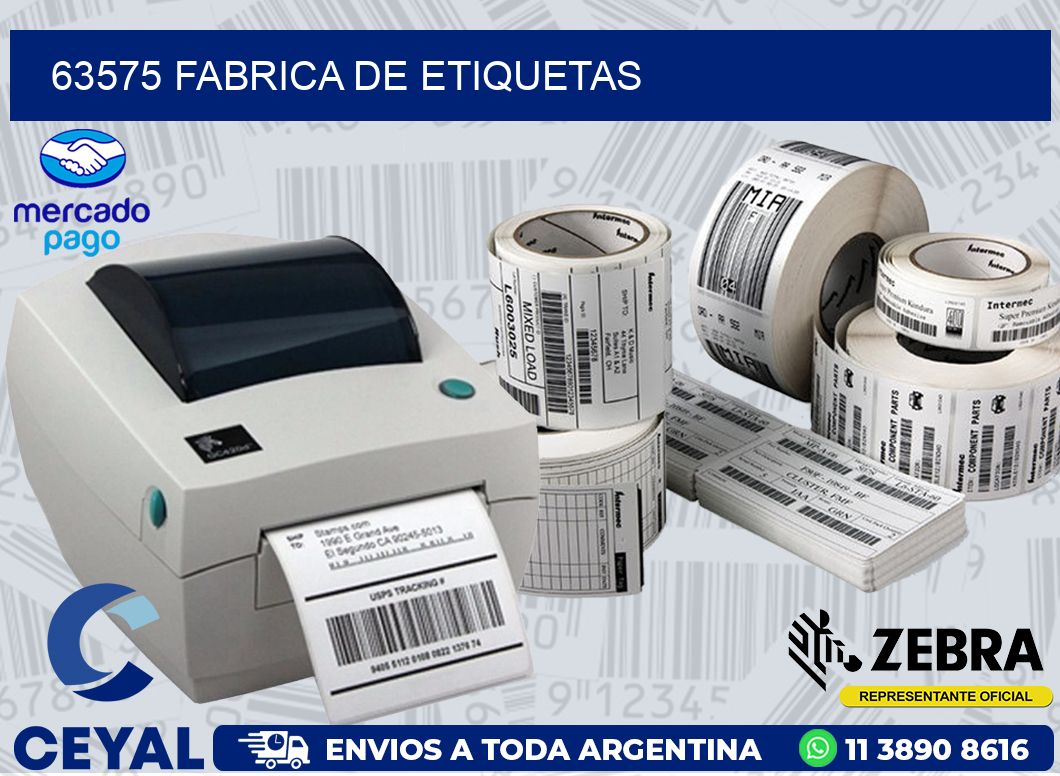 63575 FABRICA DE ETIQUETAS