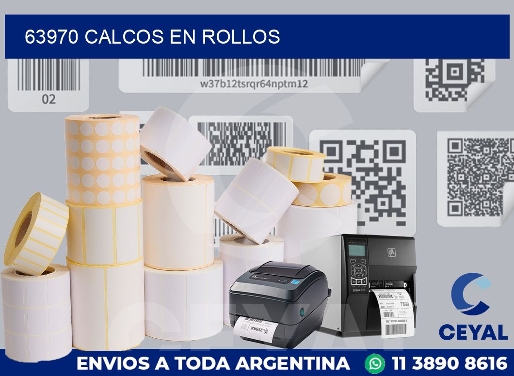 63970 CALCOS EN ROLLOS