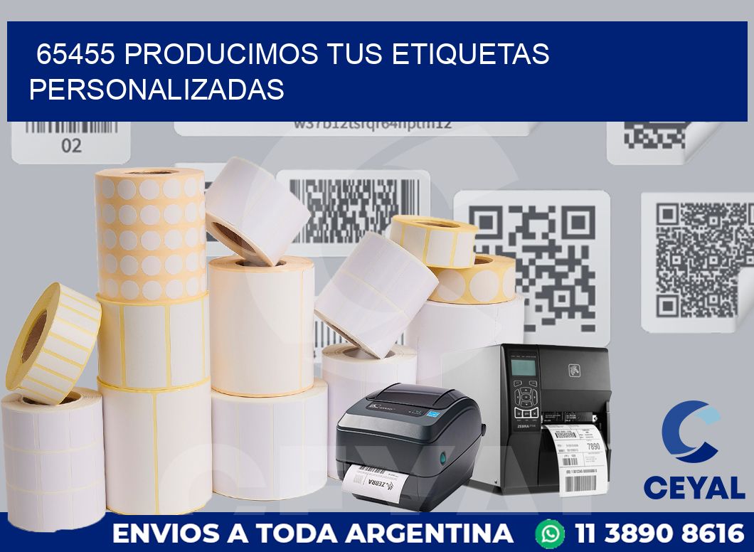 65455 PRODUCIMOS TUS ETIQUETAS PERSONALIZADAS