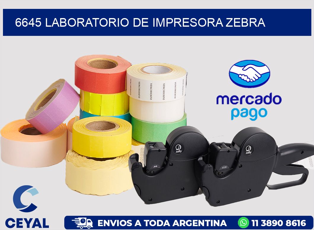 6645 LABORATORIO DE IMPRESORA ZEBRA