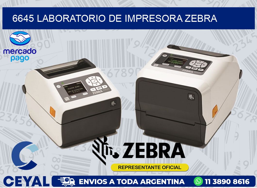 6645 LABORATORIO DE IMPRESORA ZEBRA