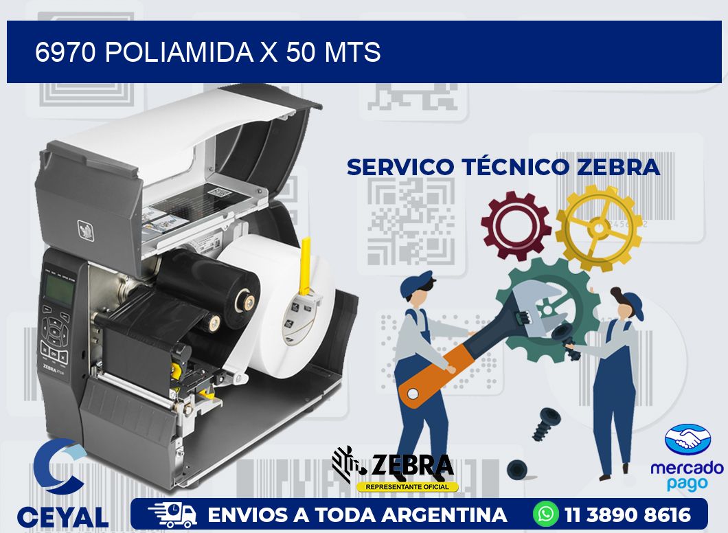 6970 POLIAMIDA X 50 MTS