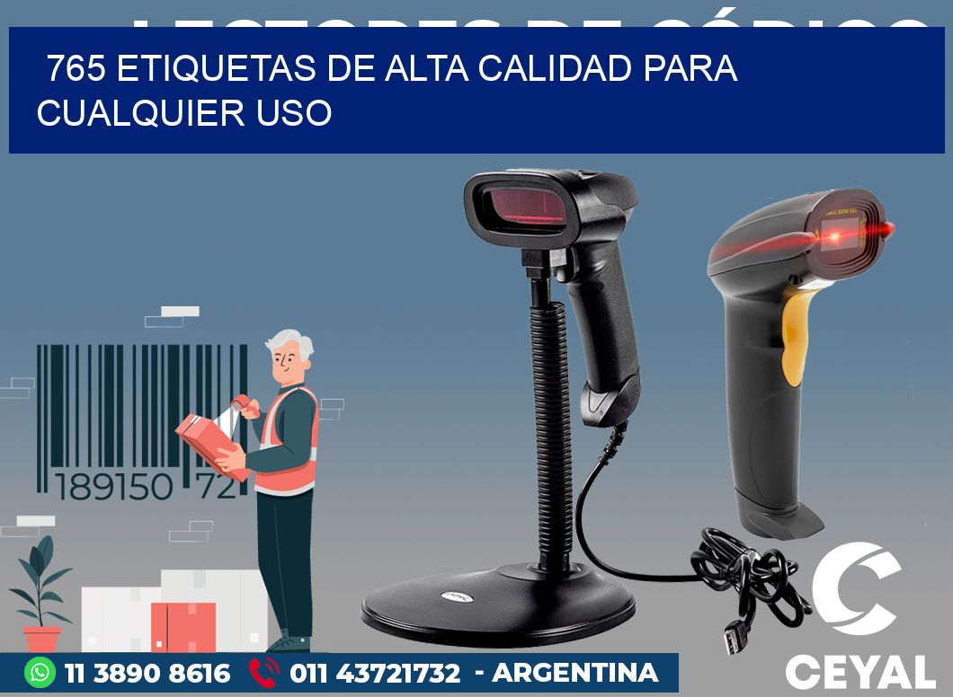 765 ETIQUETAS DE ALTA CALIDAD PARA CUALQUIER USO