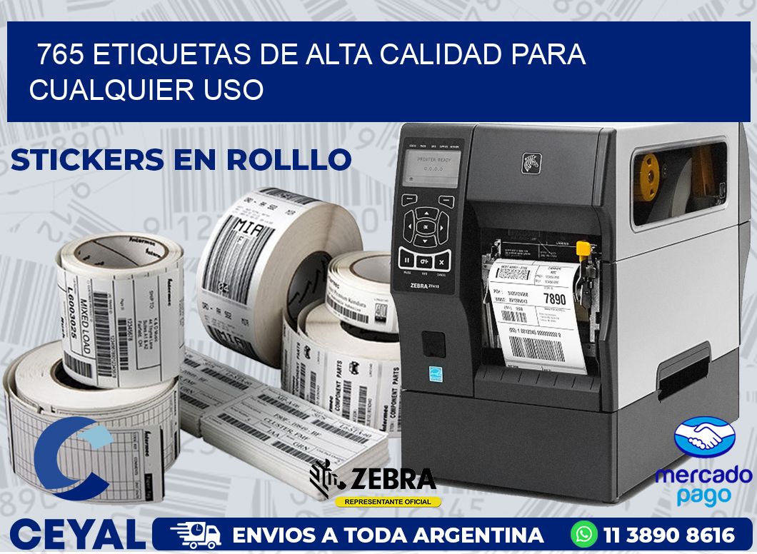 765 ETIQUETAS DE ALTA CALIDAD PARA CUALQUIER USO