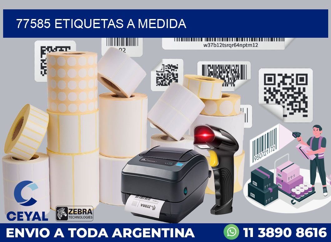 77585 ETIQUETAS A MEDIDA