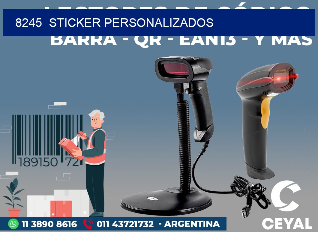 8245  sticker personalizados