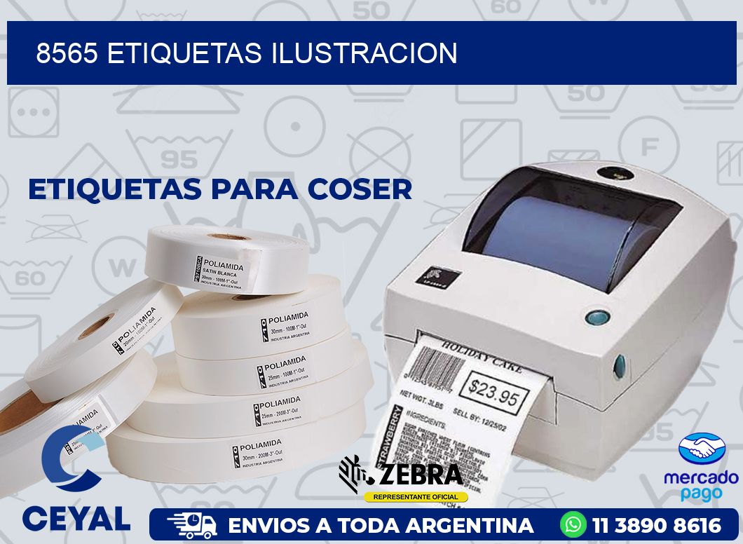 8565 ETIQUETAS ILUSTRACION