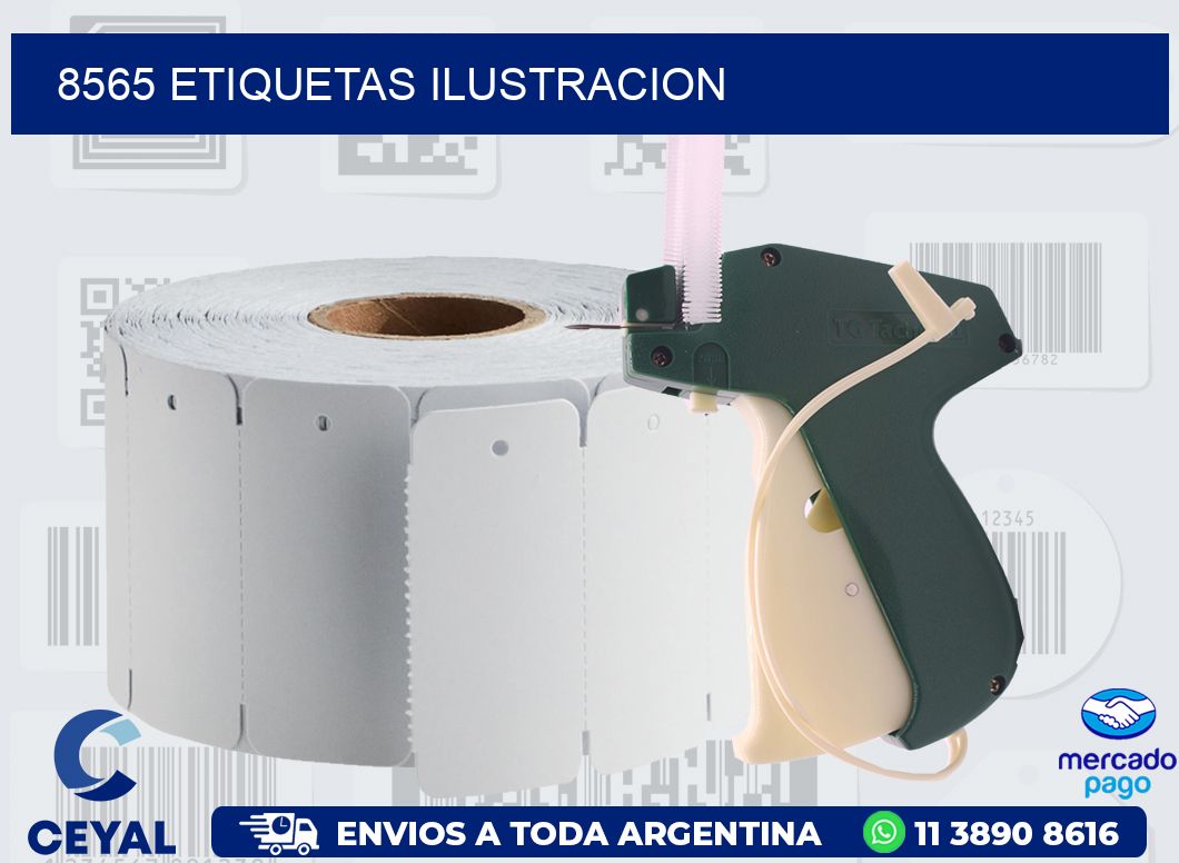 8565 ETIQUETAS ILUSTRACION
