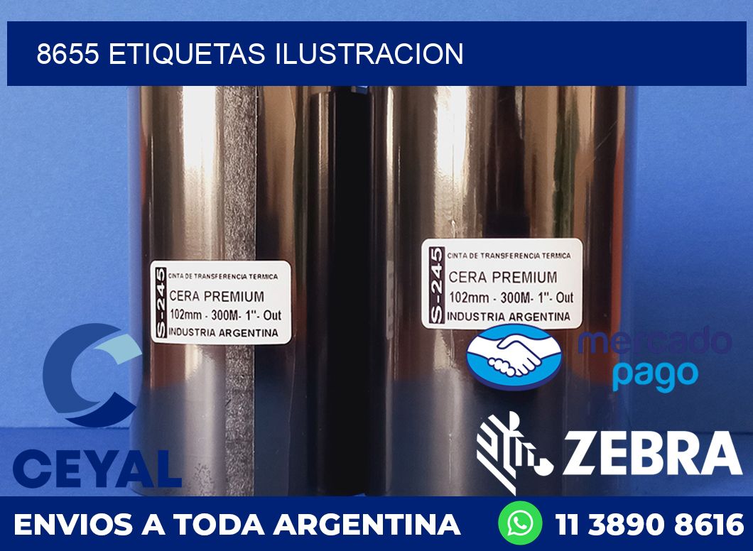 8655 ETIQUETAS ILUSTRACION