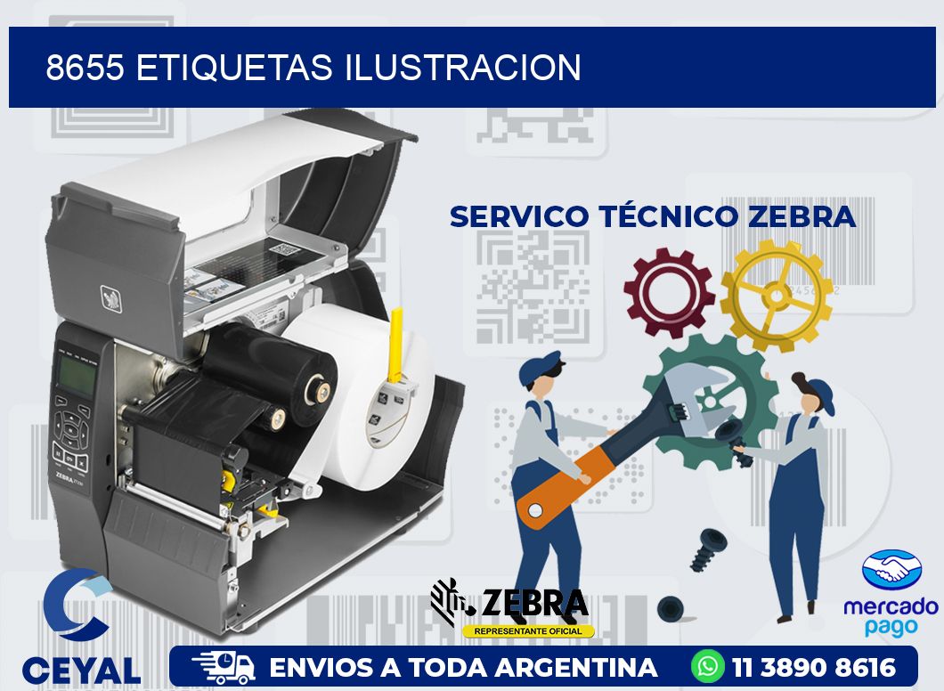 8655 ETIQUETAS ILUSTRACION