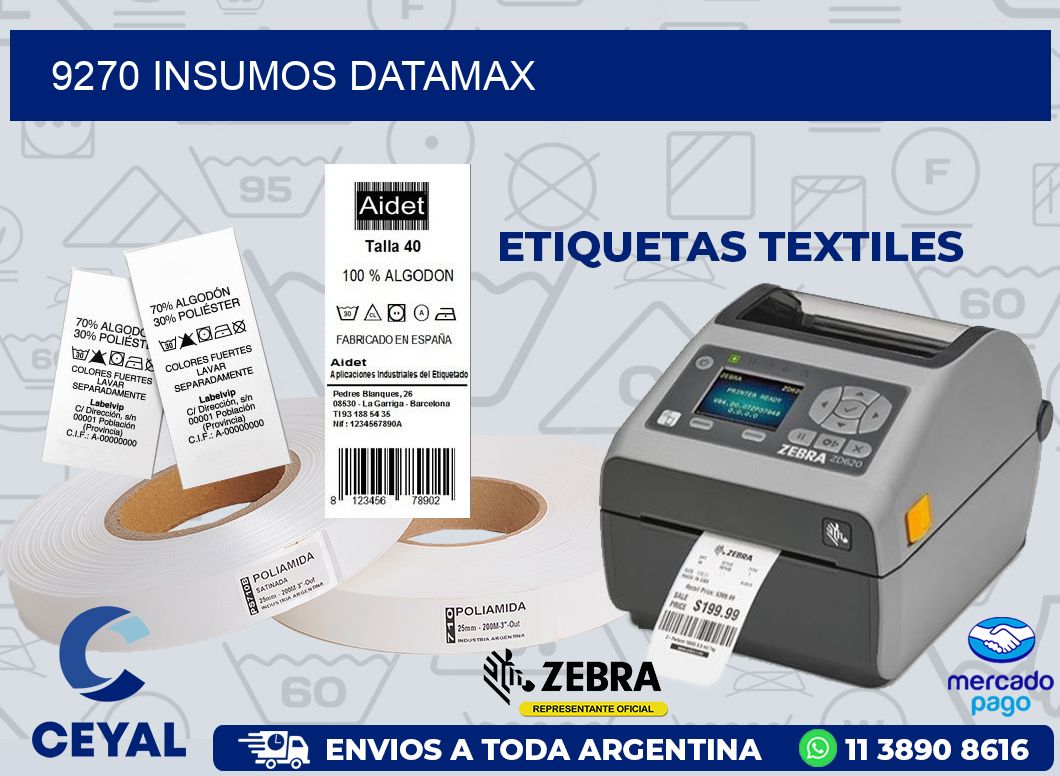 9270 INSUMOS DATAMAX