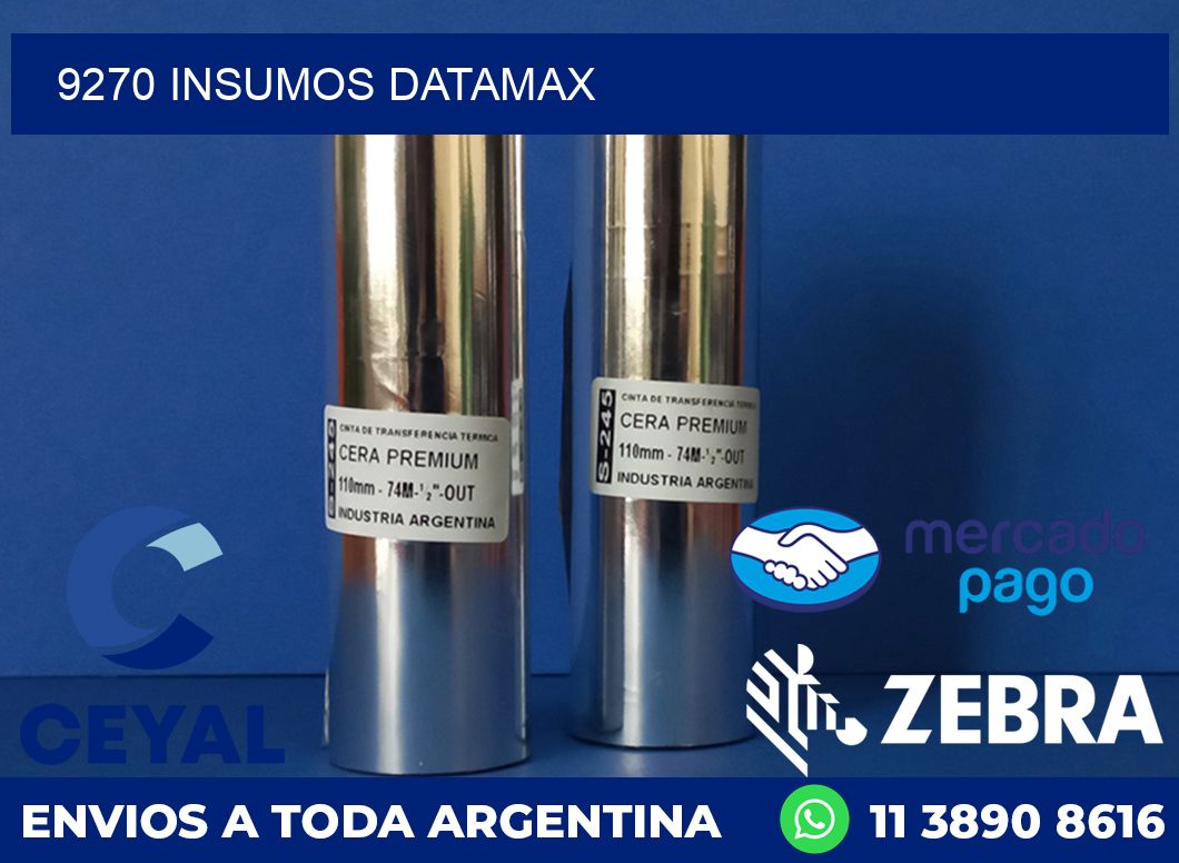 9270 INSUMOS DATAMAX