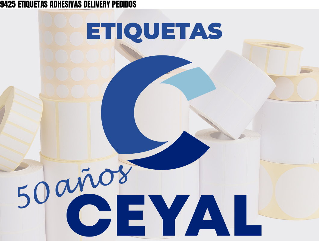 9425 ETIQUETAS ADHESIVAS DELIVERY PEDIDOS