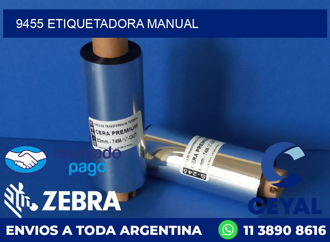 9455 ETIQUETADORA MANUAL