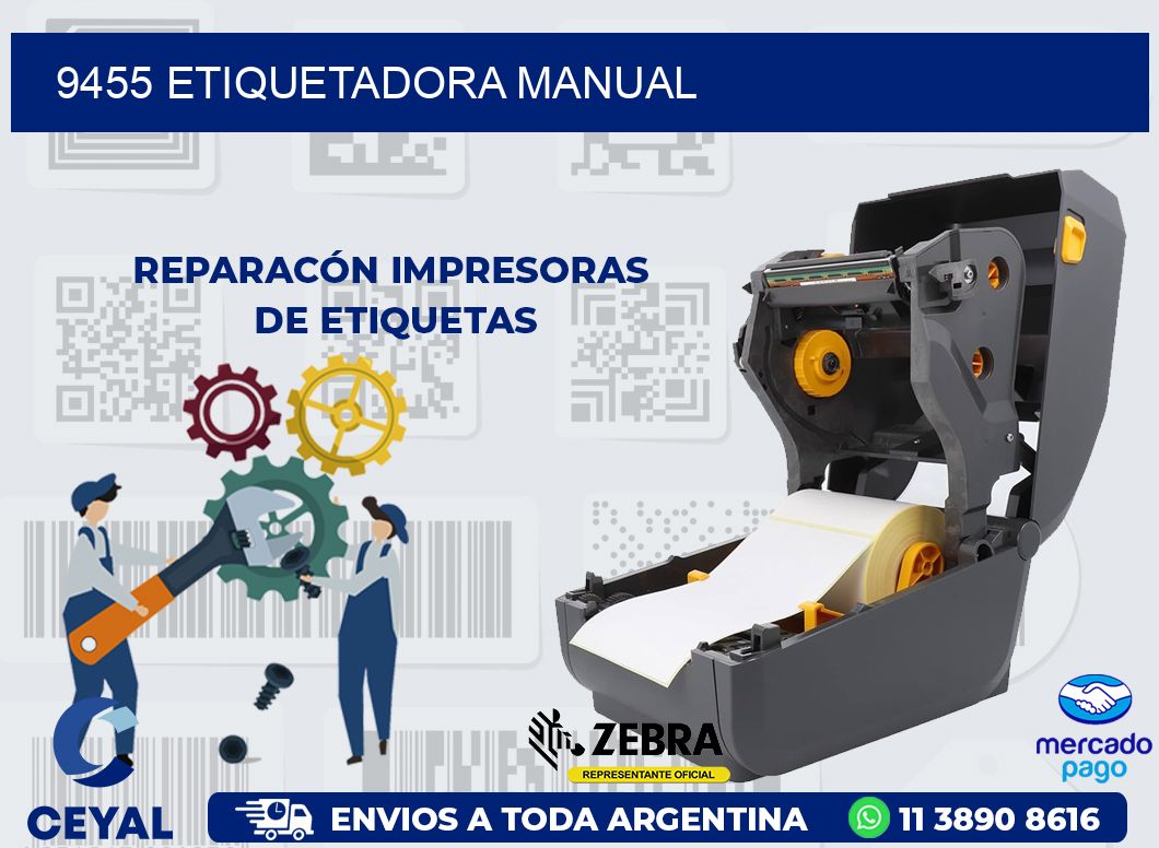 9455 ETIQUETADORA MANUAL