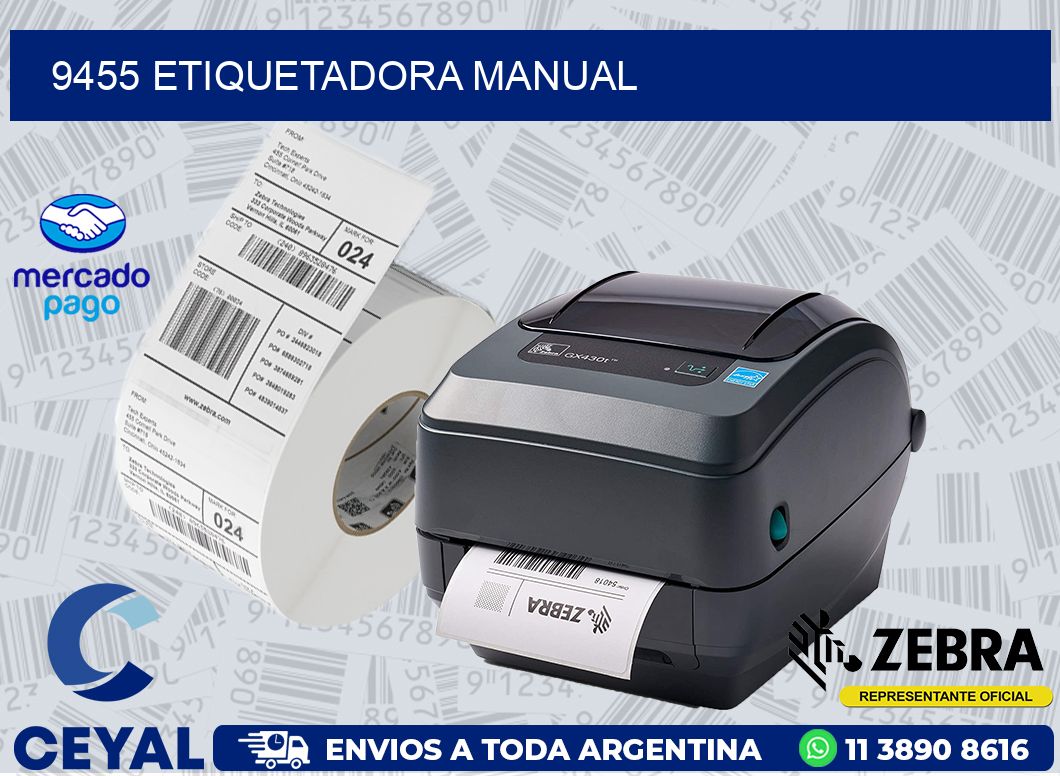 9455 ETIQUETADORA MANUAL