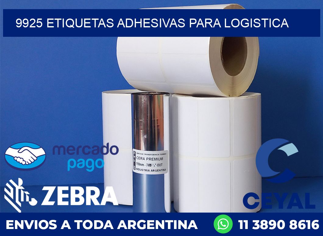 9925 ETIQUETAS ADHESIVAS PARA LOGISTICA