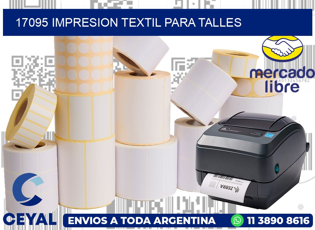 17095 IMPRESION TEXTIL PARA TALLES