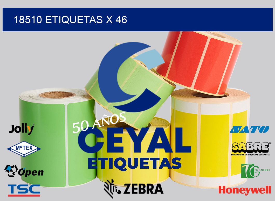 18510 Etiquetas x 46