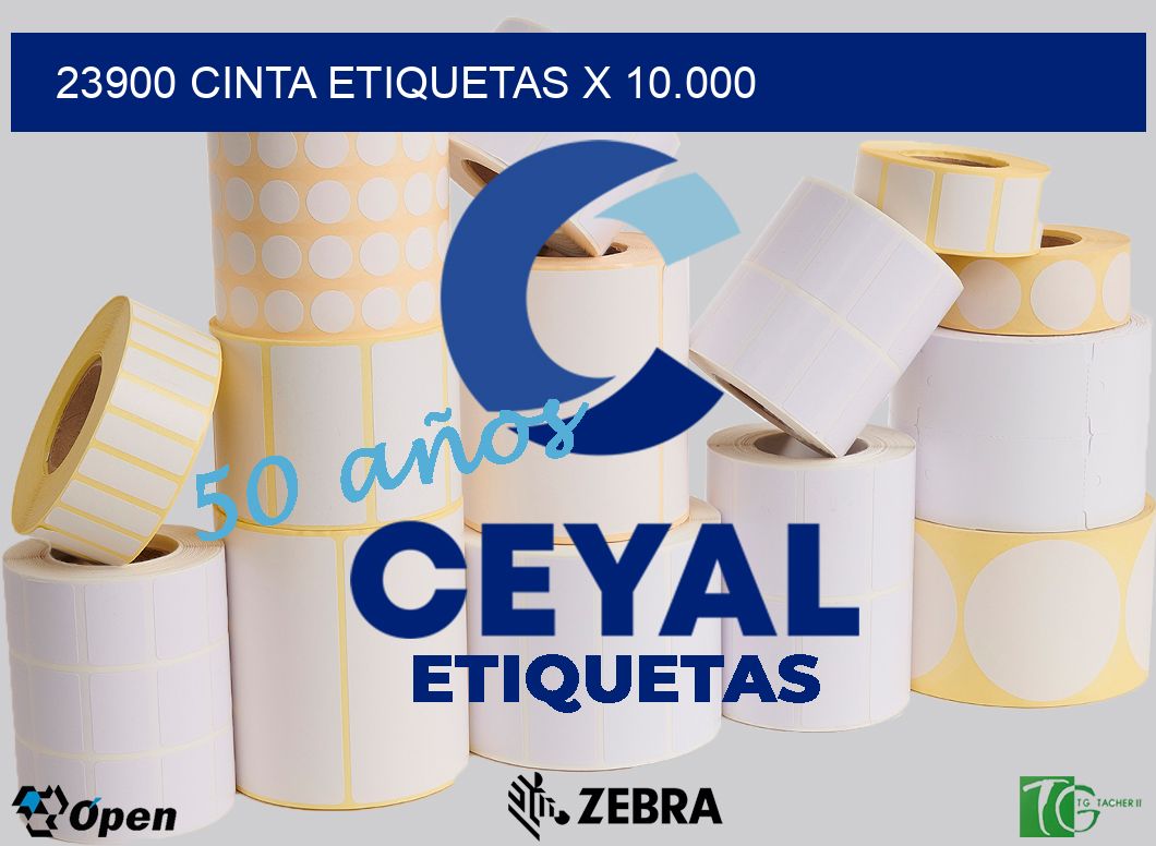 23900 cinta etiquetas x 10.000