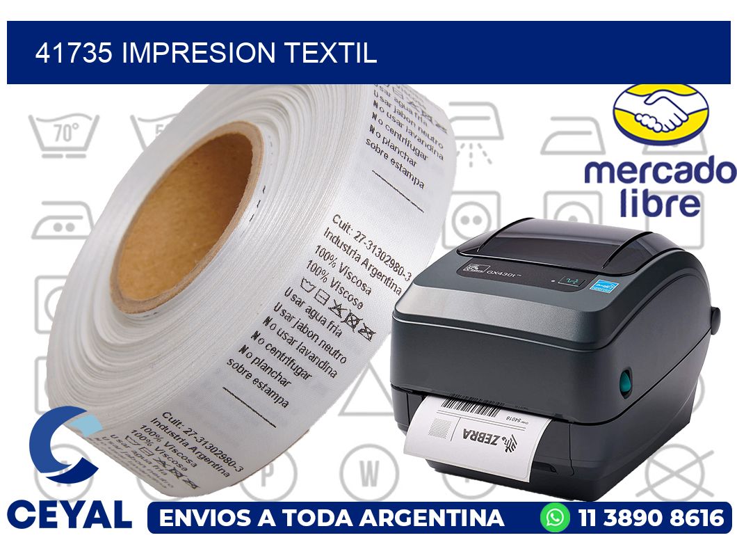 41735 IMPRESION TEXTIL