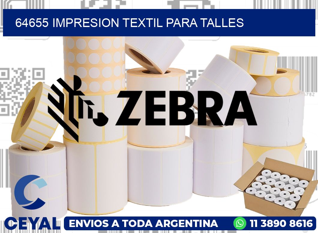 64655 IMPRESION TEXTIL PARA TALLES