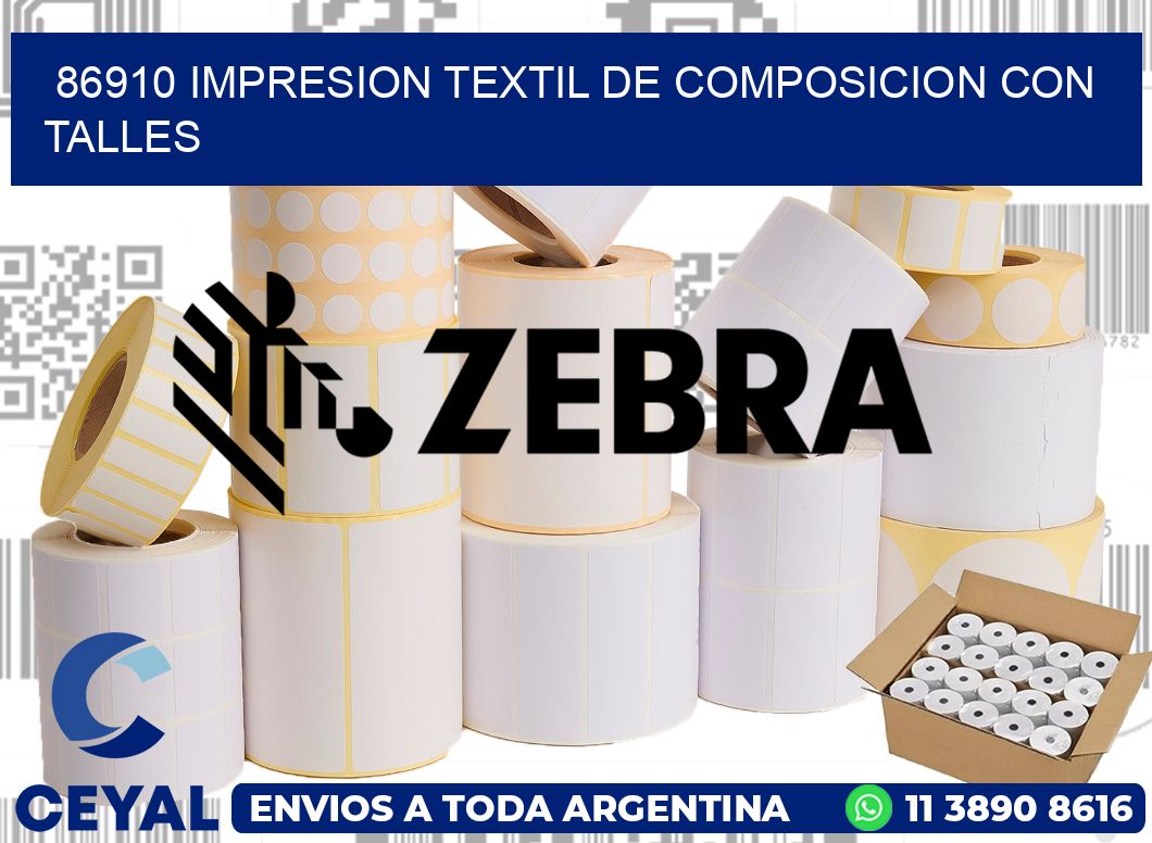86910 IMPRESION TEXTIL DE COMPOSICION CON TALLES