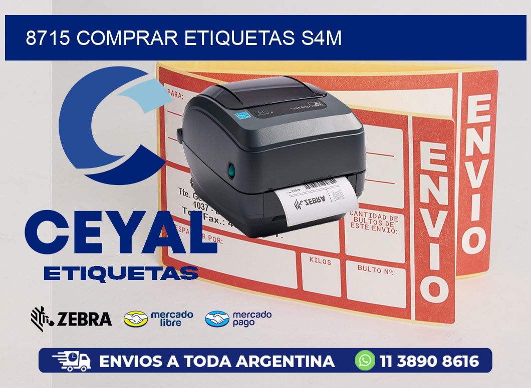 8715 COMPRAR ETIQUETAS S4M