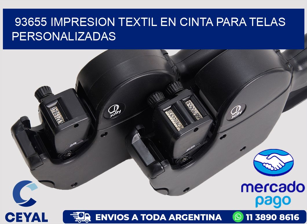 93655 IMPRESION TEXTIL EN CINTA PARA TELAS PERSONALIZADAS