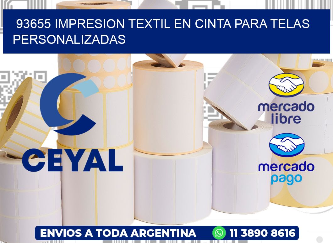 93655 IMPRESION TEXTIL EN CINTA PARA TELAS PERSONALIZADAS
