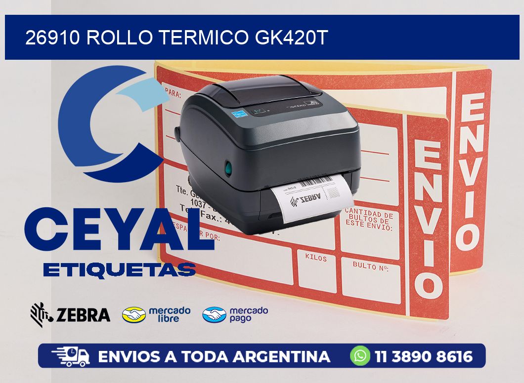 26910 ROLLO TERMICO GK420T