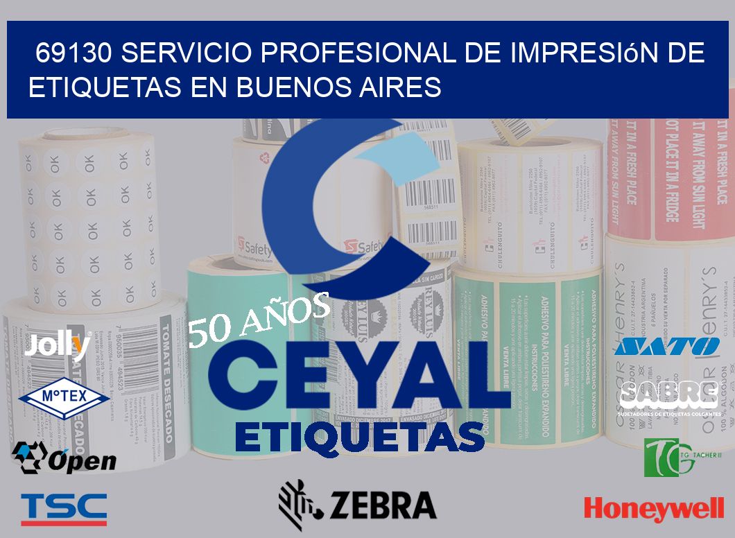 69130 Servicio Profesional de Impresión de Etiquetas en Buenos Aires