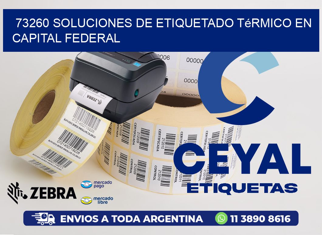 73260 Soluciones de Etiquetado Térmico en Capital Federal