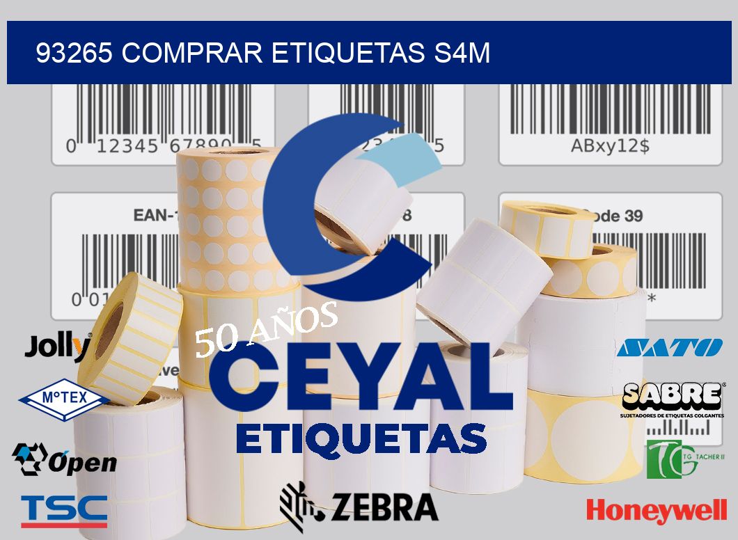 93265 COMPRAR ETIQUETAS S4M