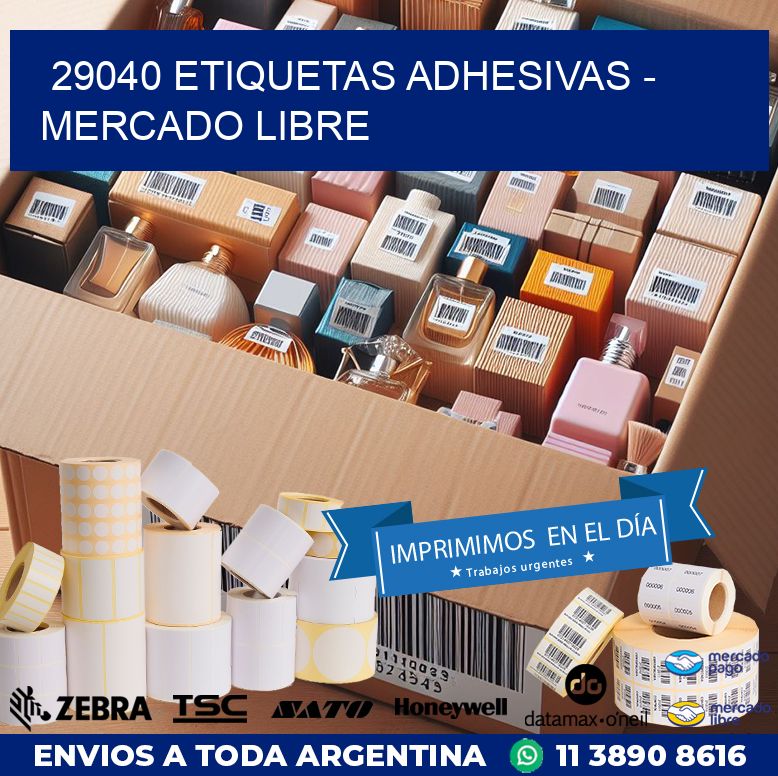 29040 ETIQUETAS ADHESIVAS – MERCADO LIBRE