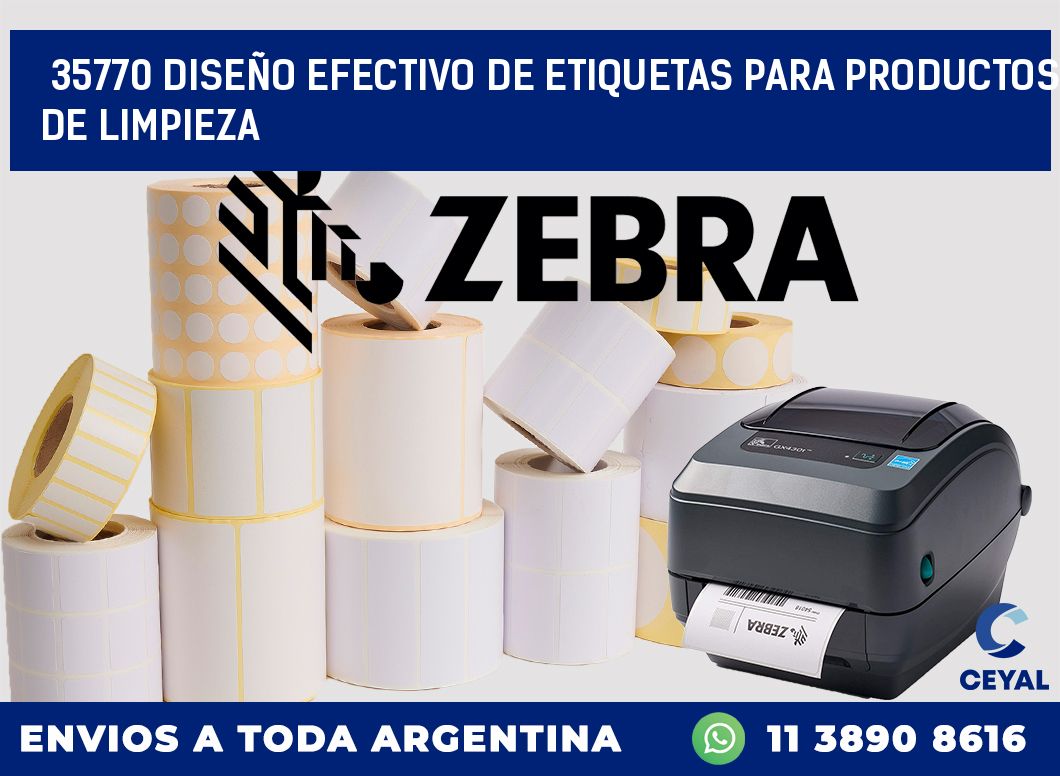 35770 DISEÑO EFECTIVO DE ETIQUETAS PARA PRODUCTOS DE LIMPIEZA
