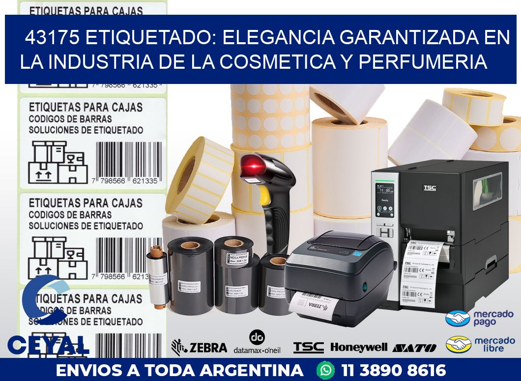 43175 ETIQUETADO: ELEGANCIA GARANTIZADA EN LA INDUSTRIA DE LA COSMETICA Y PERFUMERIA