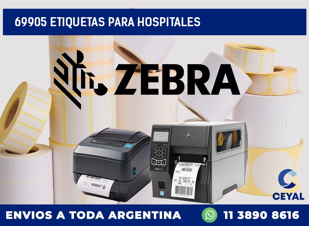 69905 ETIQUETAS PARA HOSPITALES