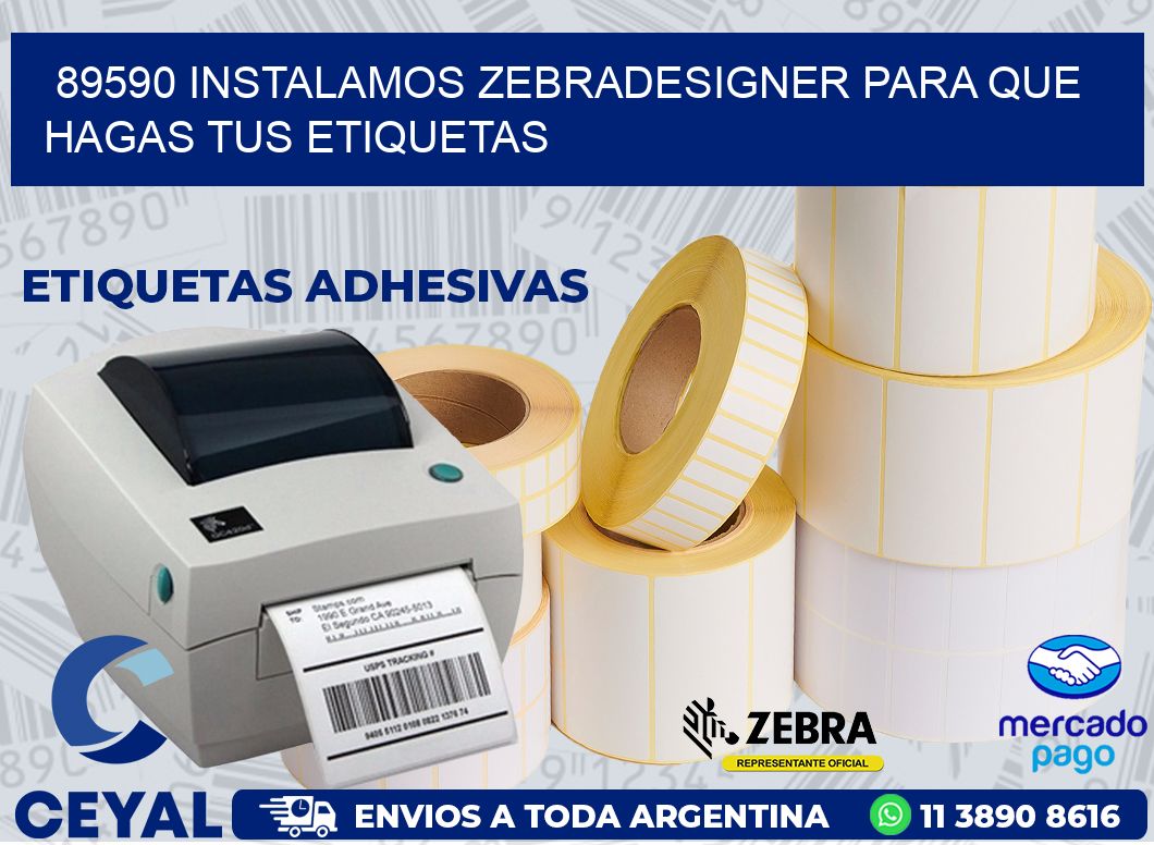 89590 INSTALAMOS ZEBRADESIGNER PARA QUE HAGAS TUS ETIQUETAS