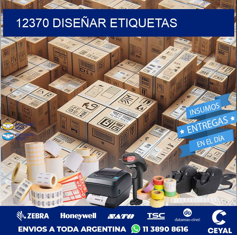 12370 DISEÑAR ETIQUETAS