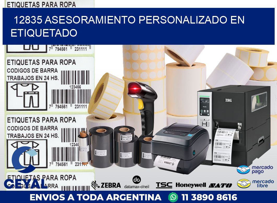 12835 ASESORAMIENTO PERSONALIZADO EN ETIQUETADO