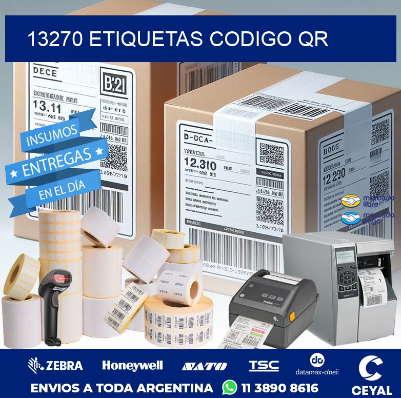 13270 ETIQUETAS CODIGO QR