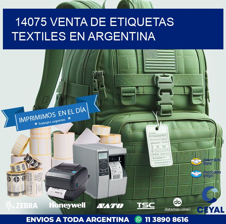 14075 VENTA DE ETIQUETAS TEXTILES EN ARGENTINA