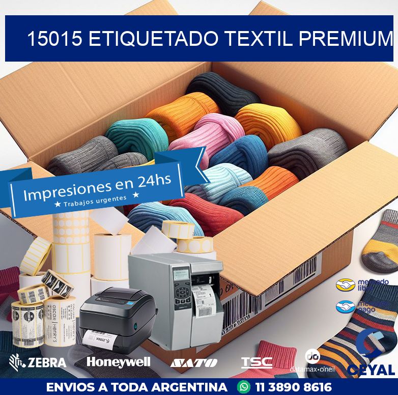 15015 ETIQUETADO TEXTIL PREMIUM